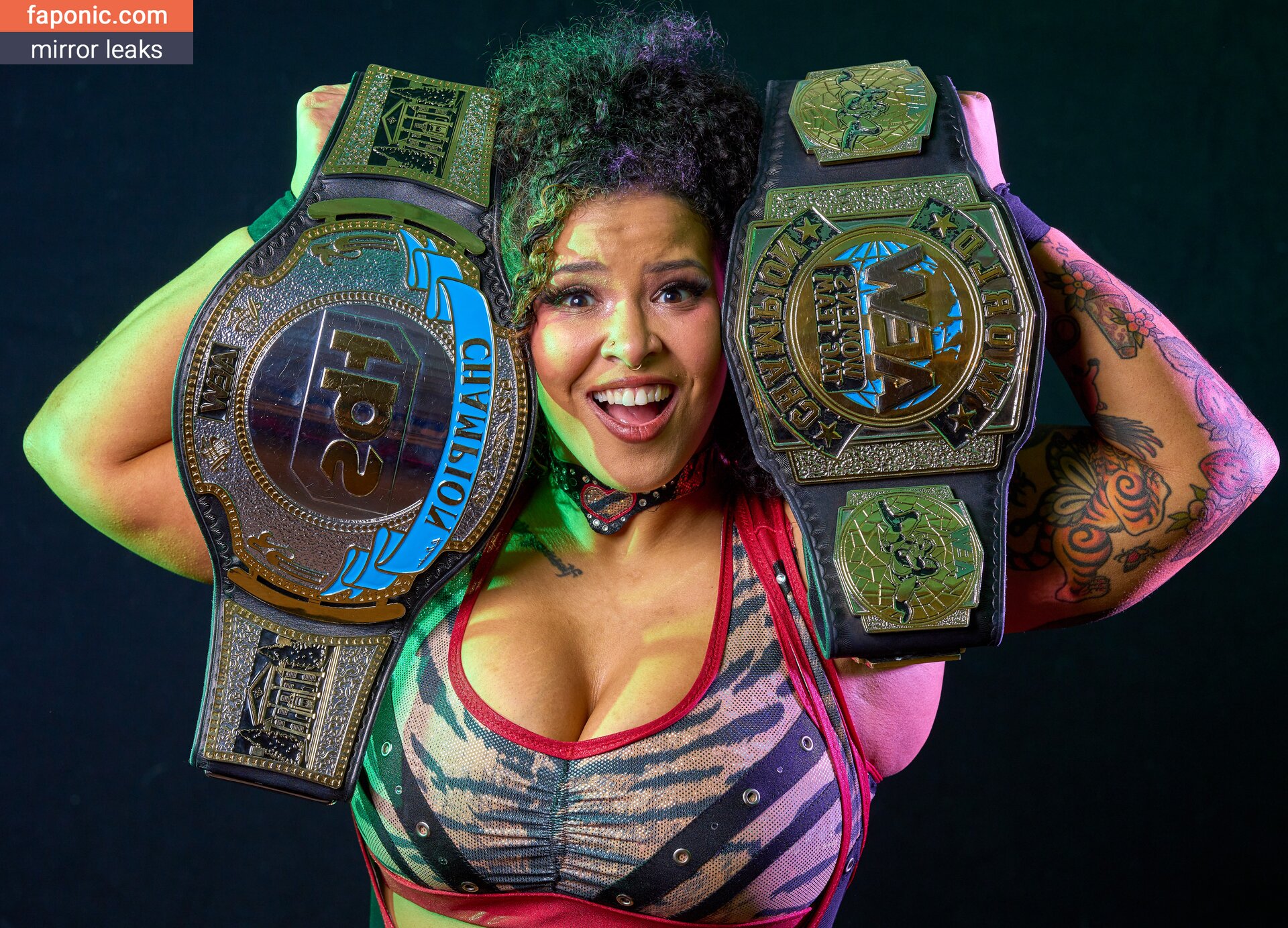 AEW, Willow Nightingale, willowwrestles Голи изтичания  Снимка #27
