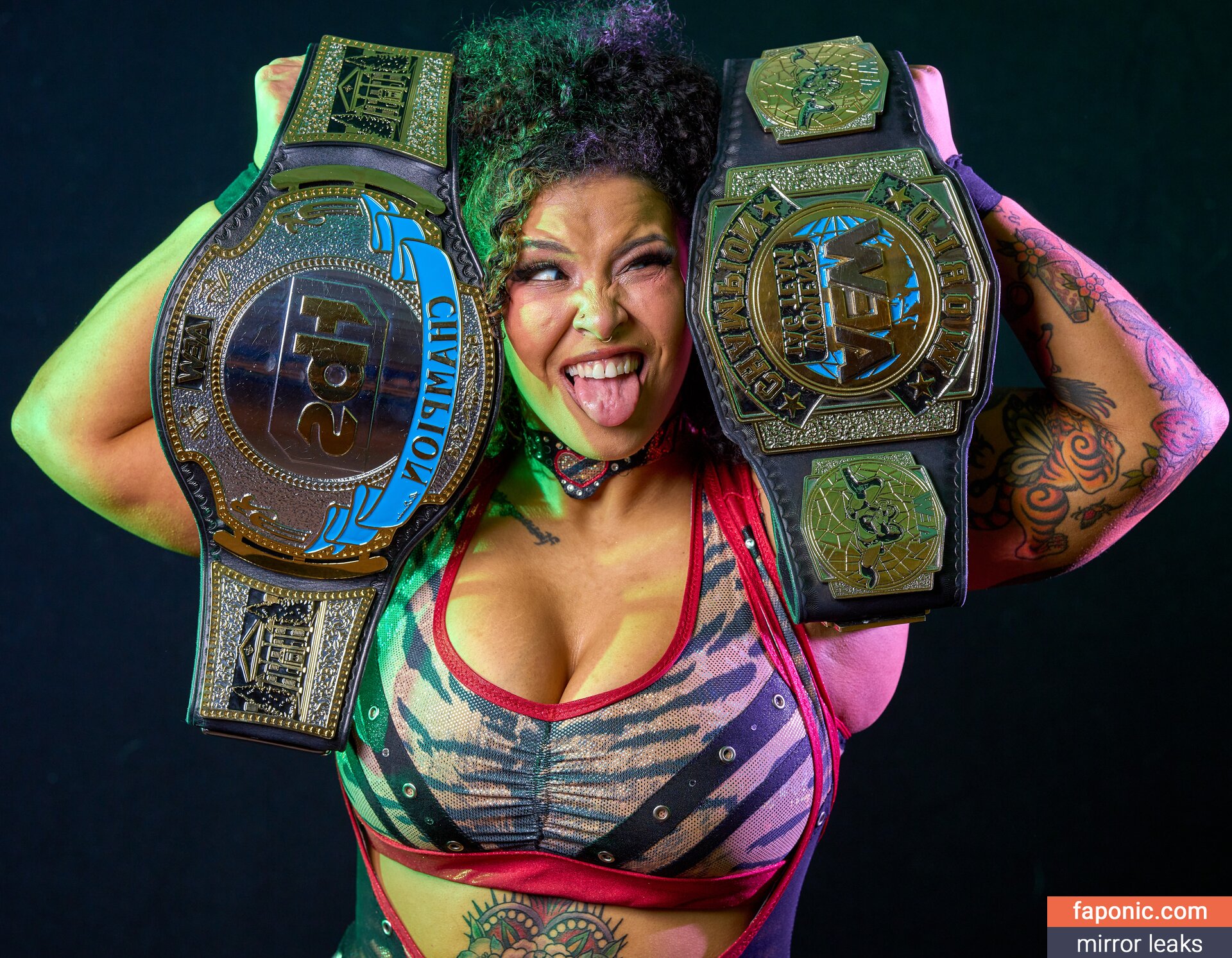 AEW, Willow Nightingale, willowwrestles Голи изтичания  Снимка #28