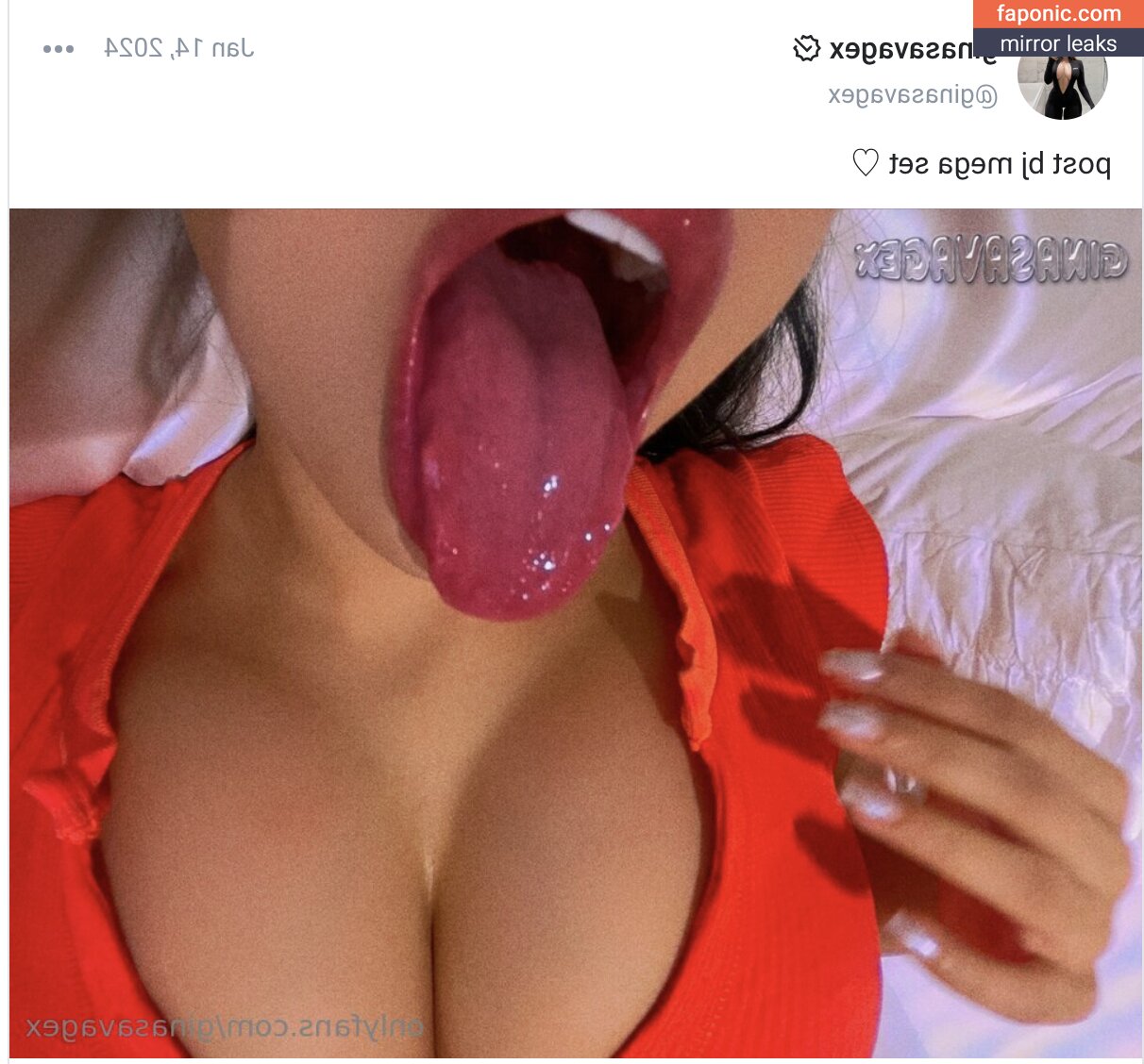 Gina Savage, Ginasavagex, https: Голи изтичания OnlyFans Снимка #14