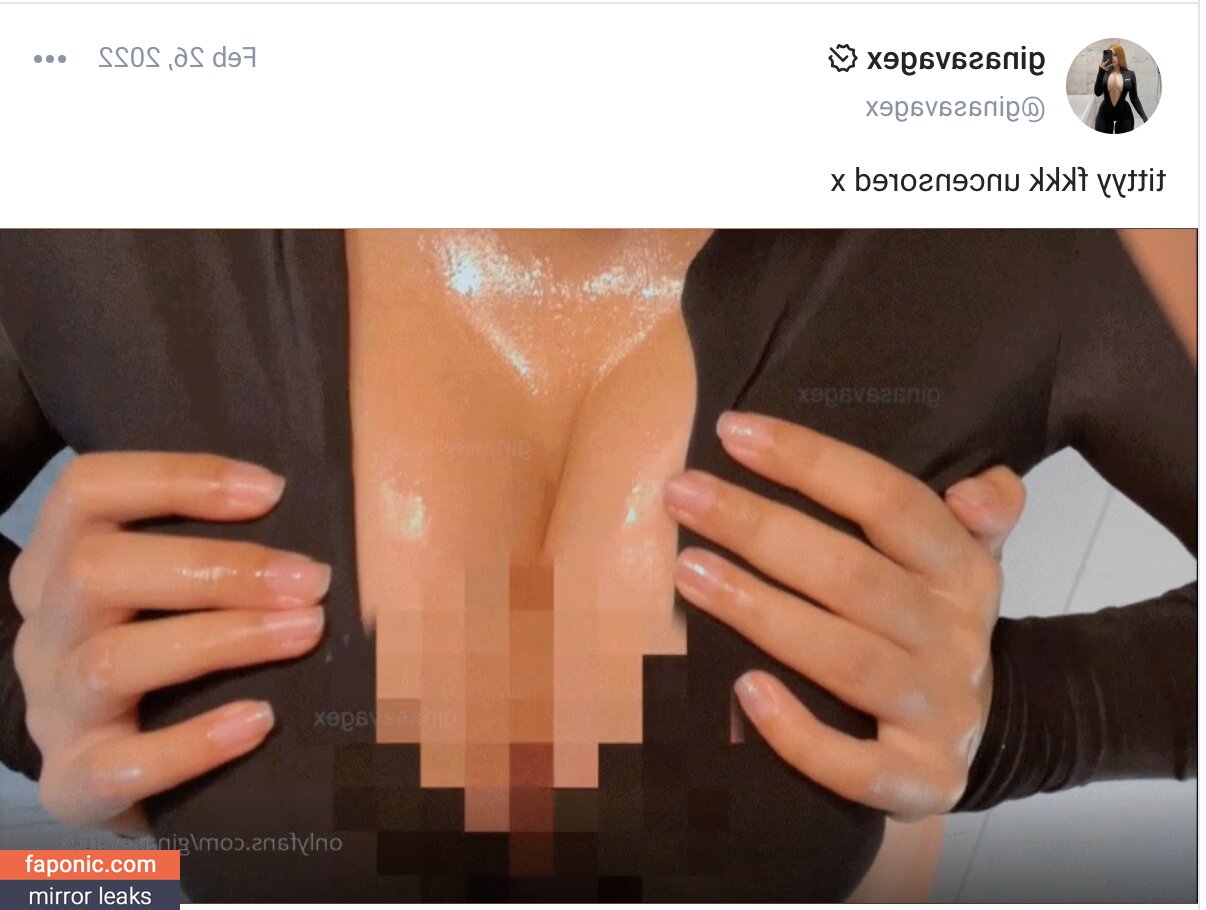 Gina Savage, Ginasavagex, https: Голи изтичания OnlyFans Снимка #26