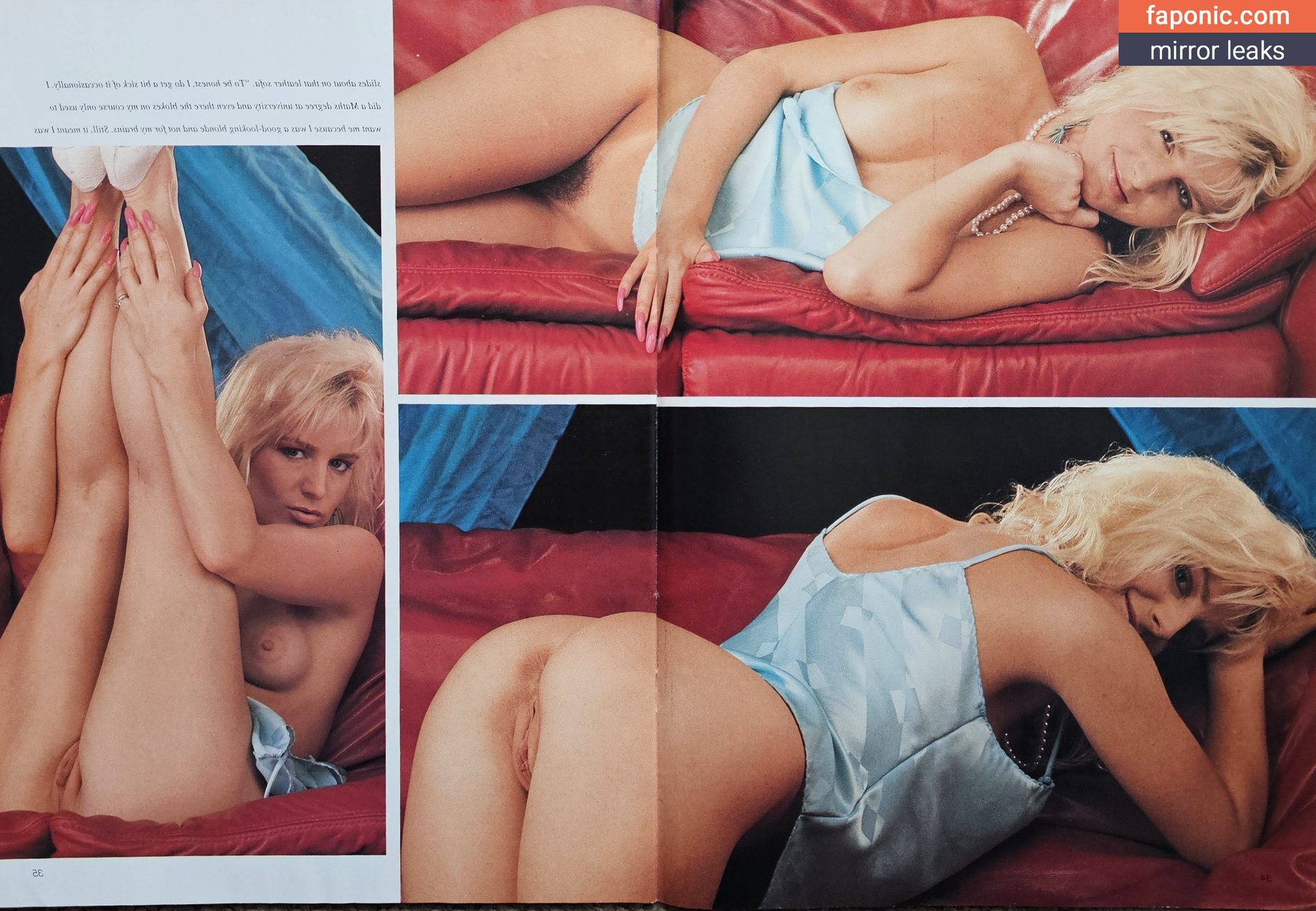 1980'S & Early 90'S Page 3 Girls, GlamourTeaJames, https:, mariawhittaker Голи изтичания  Снимка #77